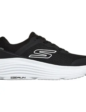 Max Cushioning Endeavour Running Shoes Black And White Synthetic / Textile UK 9.5 Men - Skechers - FashionsVida