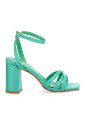 Sandali con tacco 2333 Menta 39