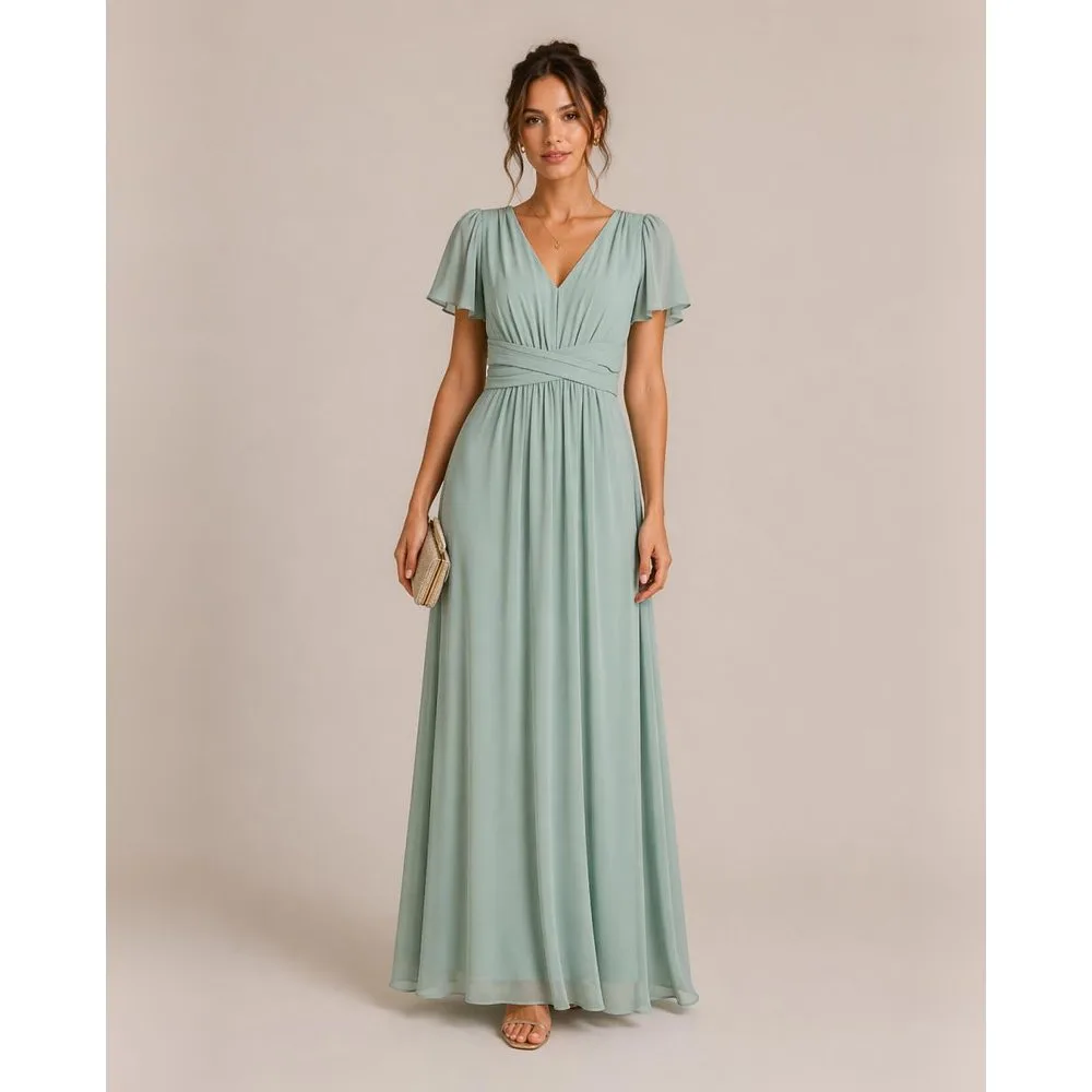 Vila - Vestido largo de fiesta - Vila - FashionsVida