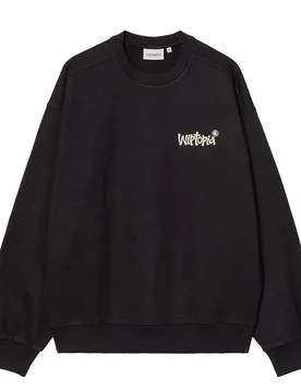 Wiptopia Sweat - Sweatshirt-Crewneck - schwarz - Herren - Size: M - Carhartt WIP - FashionsVida