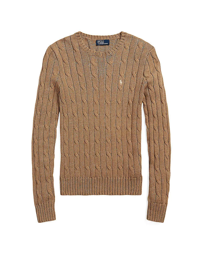 POLO Pullover camel S Damen - Ralph Lauren - FashionsVida