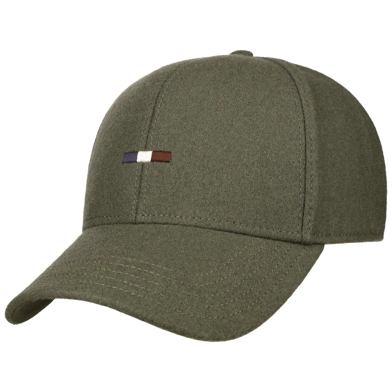 Classic Wool Mix Cap by - olive - Size: One Size - Bugatti - FashionsVida