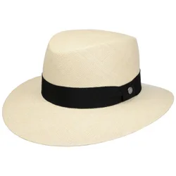Laurena Bright Panama Hat by - nature-black - Damen - Size: S (55-56 cm)