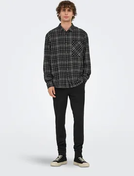 Only & Sons - Pantalón de vestir de hombre slim - Only & Sons - FashionsVida