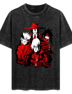Red Gunmen T-Shirt Basic Crew Neck Short Sleeve Top - Aliexpress - FashionsVida