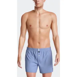 Bóxer de tela de hombre en azules