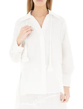 Camicia con ricami BIANCO 46 - Marella - FashionsVida
