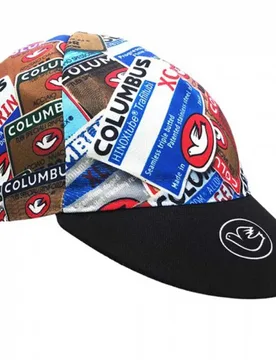 Cappellino Con Visiera Columbus Multitag Multicolor - Cinelli - FashionsVida