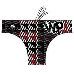 Neo Geo Swimming Brief Black / Red S Men