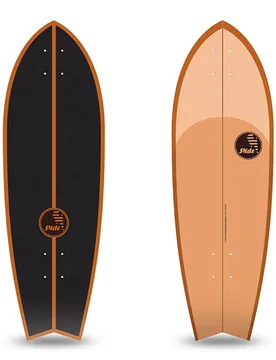 Planche De Surfskate Fish 3/4 Patch 32´´ One Size unisex - SLIDE - FashionsVida