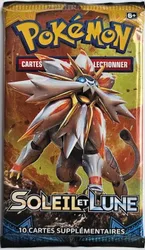 Pokemon Sun and Moon (Base set) Booster Pack (FRENCH)