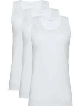 T-shirt Sans Manches Lv00nb4184 3 Unités White / White / White XL - Calvin Klein - FashionsVida