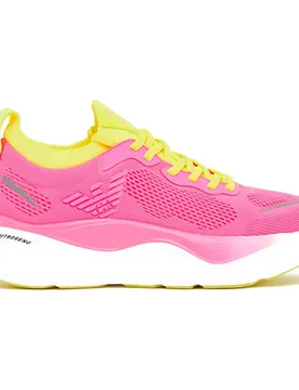 Ea7 Emporio Armani Baskets X8x246_xk443 Pink Fluo / Yellow Fluo EU 46 2/3 Homme - Giorgio Armani - FashionsVida