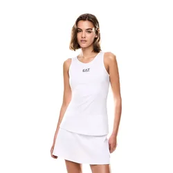 Ea7 Emporio Armani T-shirt Sans Manches 7w000314_af14524 Brilliant White S