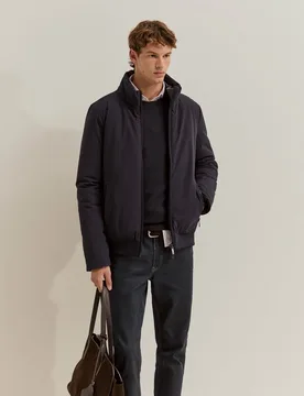 Chaqueta de hombre en tejido técnico - Lion of Porches - FashionsVida