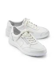 Hallux-Hirschleder Schnürer - Weiß - female - Size: 38