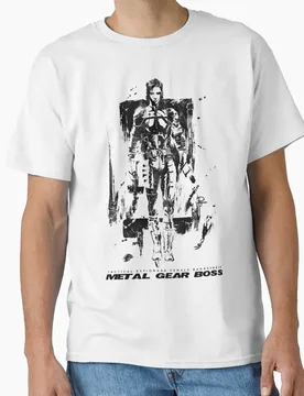 The Boss 0204 Metal Gear Solid Kojima production MGS 1103 Video game Gift T shirt for man Large size Tops Graphic Printed Tee - Aliexpress - FashionsVida