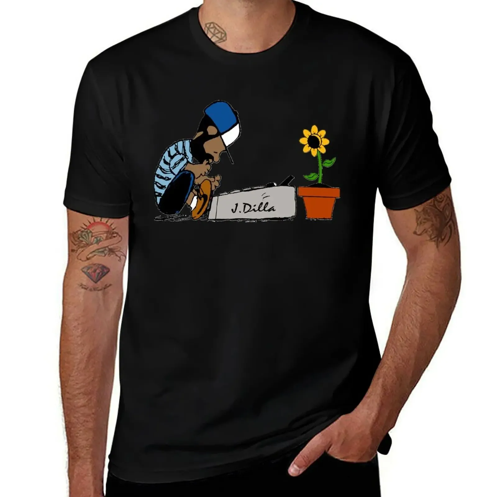 J Dilla Classic T-Shirt Soft Lightweight Cotton T-Shirt - Aliexpress - FashionsVida