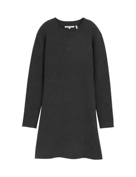 Skater knit dress female - L - FashionsVida