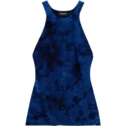 Camiseta de mujer jardín nocturno
