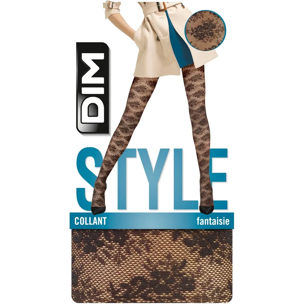 Dim - Pantis estampado flores 29d - Dim - FashionsVida