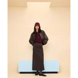 Parka de mujer encerada corta