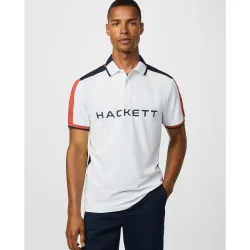 Polo de hombre multicolor manga corta fit clásico