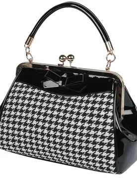 Handtasche - Gene - für Damen - schwarz/weiß - Frauen - female - Banned Alternative - FashionsVida