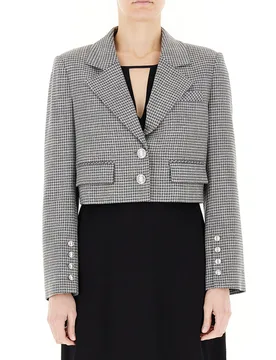 Blazer cropped LIU JEANS GRIGIO 40 - Liu jo - FashionsVida