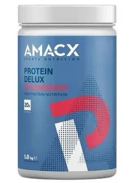 Poudre De Protéines Pour Boissons Delux Fraise 1kg - Amacx - FashionsVida
