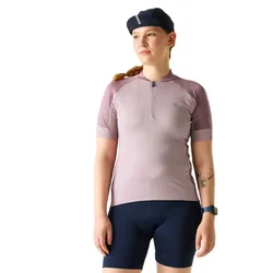 Maglia A Maniche Corte Flutter Mauve Shadow / Dusky Orchid