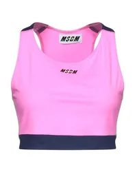 Msgm Top Mujer Fucsia S Mujer