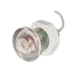 Outside Courtesy Blue Led Light 12v White 12 mm unisex