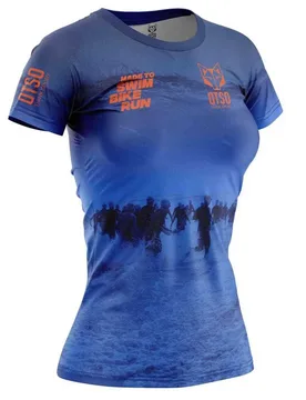 T-shirt à Manches Courtes T-shirt Swim Bike Run S - OTSO - FashionsVida