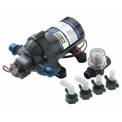 L/min Water Pressure Pump 12v Black One Size unisex