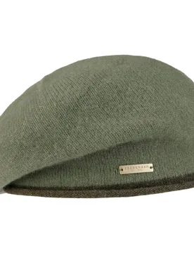 Vemanea Cashmere Beret by - green - Damen - Size: One Size - Seeberger - FashionsVida