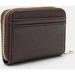 Cartera de mujer pequeña con cierre de cremallera