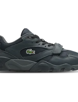 Game Trainer Pro Uomo - Sneakers Grigio - Taglia 43 - Pelle 43 - Lacoste - FashionsVida