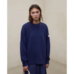 Sudadera de mujer, con cuello redondo
