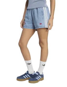 Coca-Cola Donna - Pantaloncini Blu - Taglia XXS (26-28) - Denim di cotone XXS (26-28) - Adidas - FashionsVida
