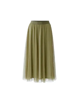 OUÍ Midirock grün 44 damen - Oui - FashionsVida