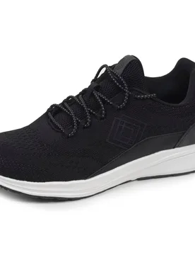 Baskets Confort lacets Noir noir 40 - Isotoner - FashionsVida
