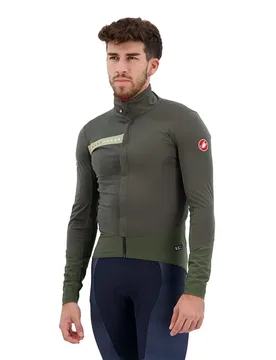 Giacca Beta Ros Tee Green / Military Green - Castelli - FashionsVida