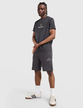 Stack Shorts - Herren, Grau - male - Size: S - Fred perry - FashionsVida