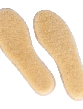 Lammfell-Einlegesohlen, 1 Paar beige 44 - Kaiser Naturfellprodukte - FashionsVida