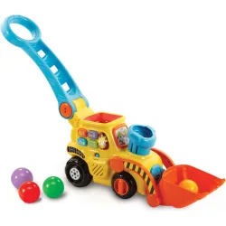 Juguete de arrastre interactivo Excavabola con bolas que enseña colores Baby