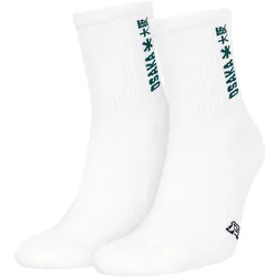 Duo Sports Crew Socks 5 Pairs Dark Green UK 7-9