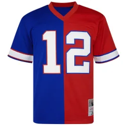 Nfl Buffalo Bills 12 Kelly Mens Split Legacy Jersey - Blue & Red - Size Medium