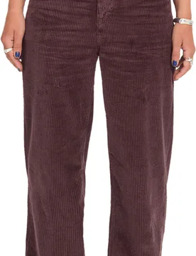 Pantalon en velours côtelé - Weellow II Corduroy Pant W Raisin en Coton - Taille 31 US - Bordeaux - Volcom - FashionsVida
