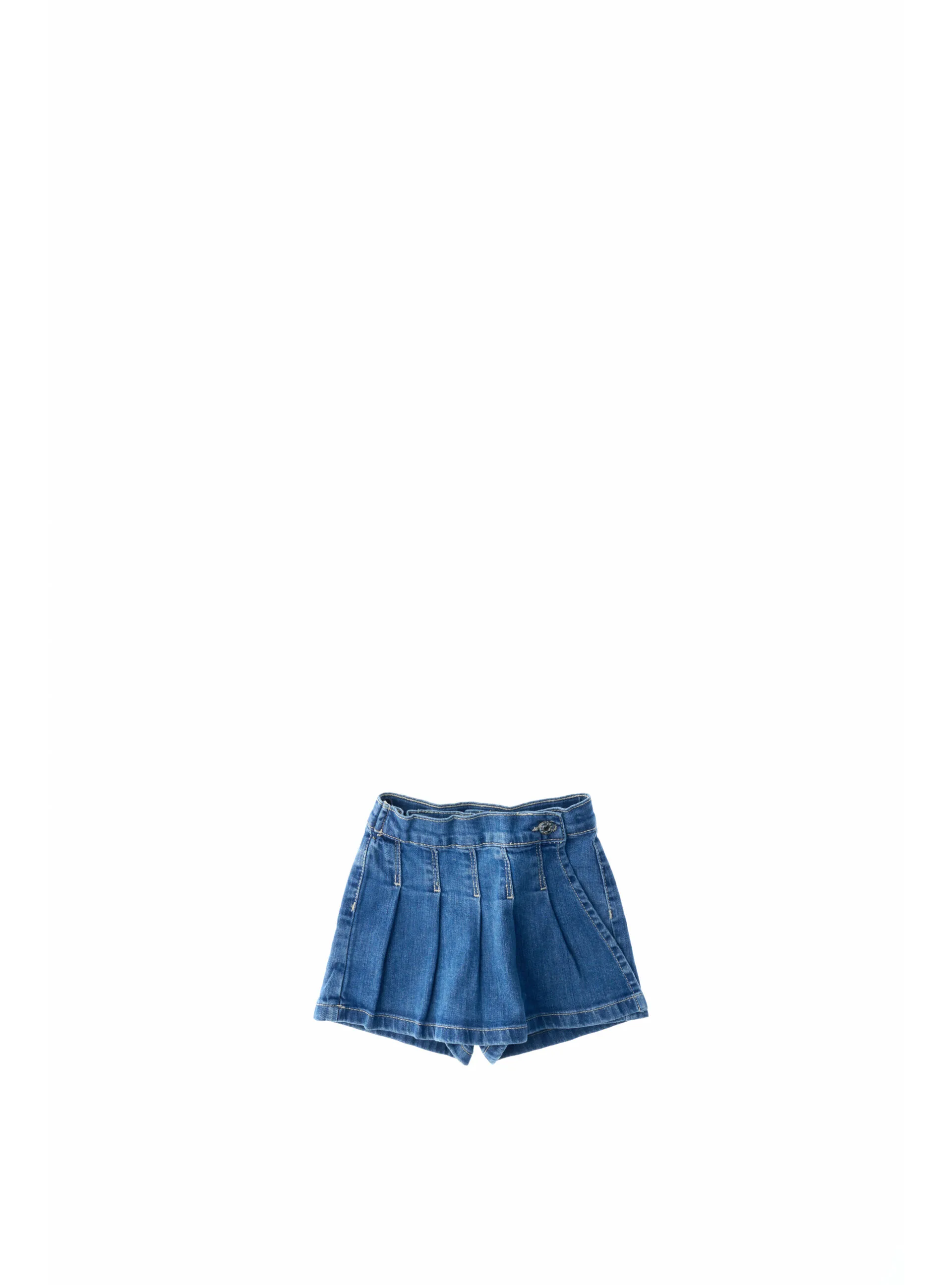 IDO Shorts in jeans BLU 6A - iDO - FashionsVida